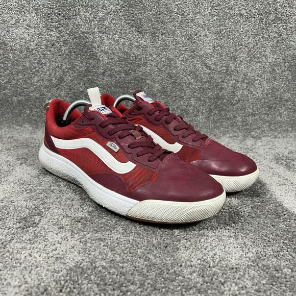 Vans Ultrarange Exo Mens Size 11 Red Pomegranate Athletic Outdoor Shoes Used